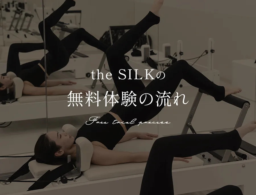 the SILKの無料体験の流れ