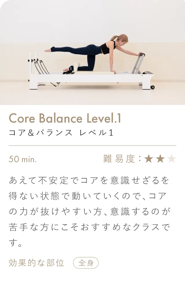 Core Balance Level.1