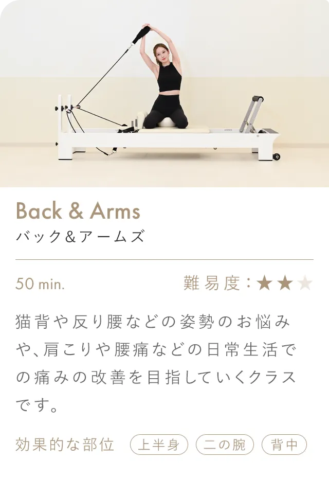Back & Arms