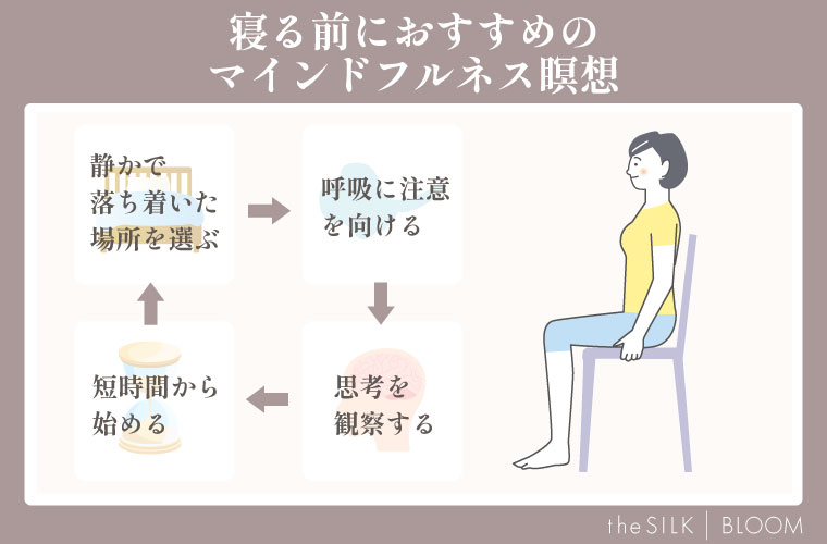 寝る前におすすめの瞑想方法